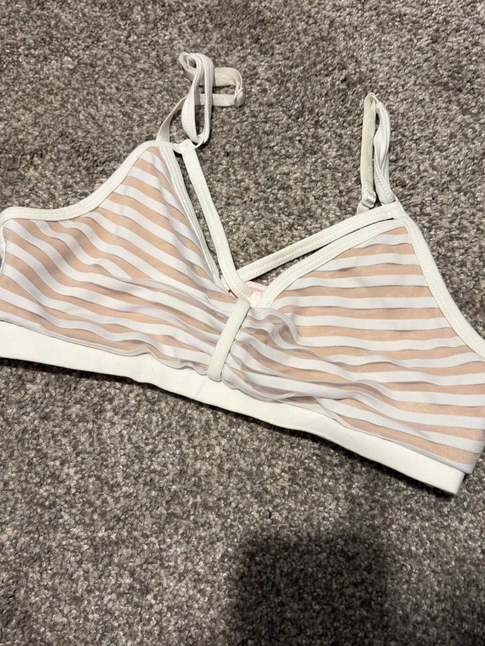 Bombshell sportswear Striped Bra Medium